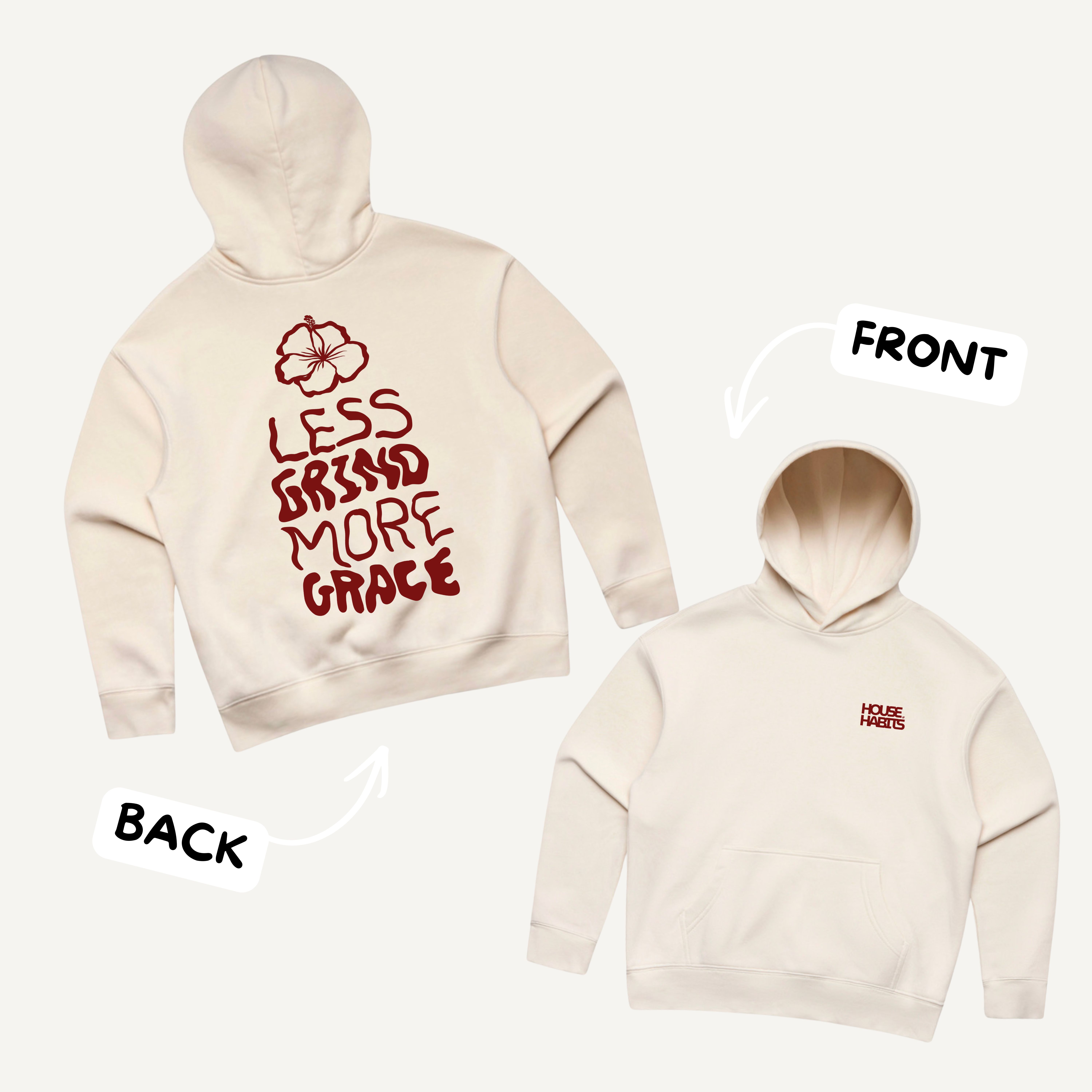 Less Grind More Grace Hoodie